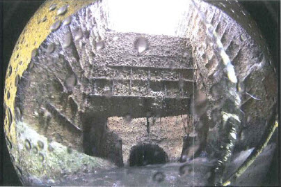 Open Box from inside pipe