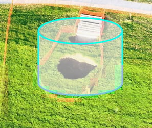 RJN’s original plan was to utilize, 32-foot-diameter tunnel liner plate (TLP) shaft